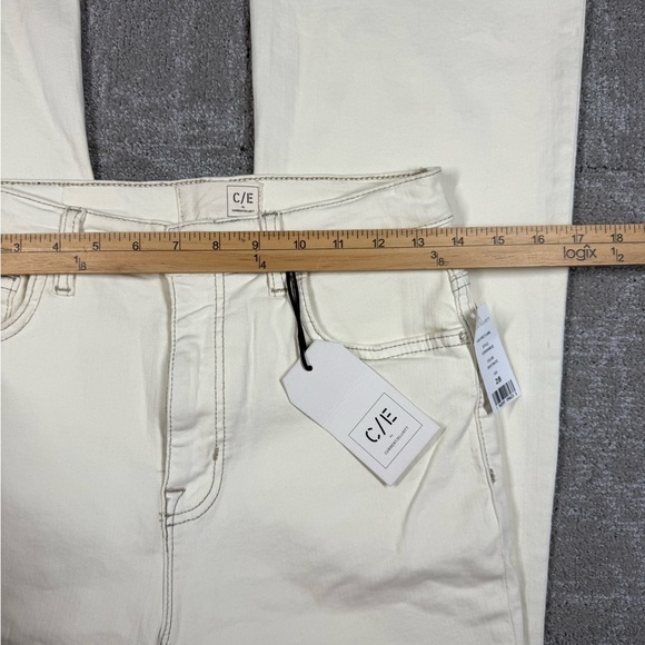 Current / Elliot High Rise Flare NWT Bentonite Color Womens Size 28 - Picture 5 of 9